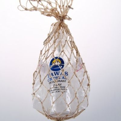 Спрей подарочный 125 мл \60 гр в подарочной упаковке из сетки, плетеной из пальмы Абака + 2 доп. пакета гранул по 30 гр (120 гр)