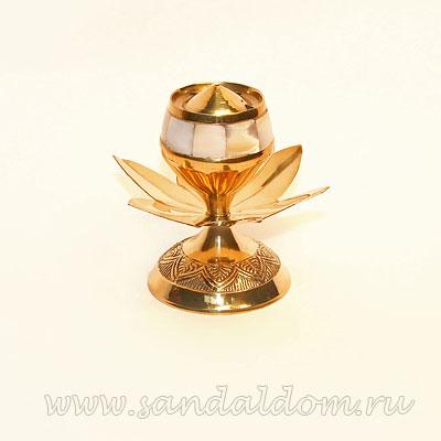 Купить Подставка под благовония 5695-2B  с перламутр. Интернет-магазин