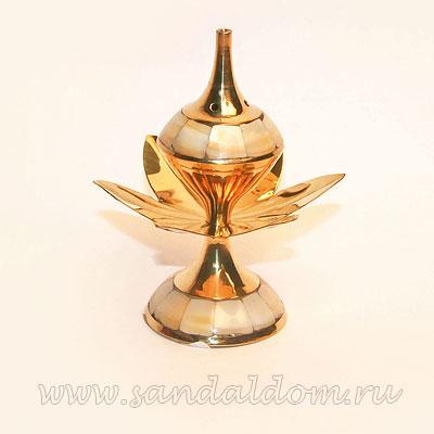 Купить Подставка под благовония 5695-2 с перламутром h~9s. Интернет-магазин