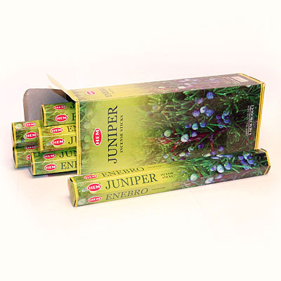 Купить 186JU - Благовония HEM Hexa JUNIPER аромапалочки Можжевельник. Интернет-магазин
