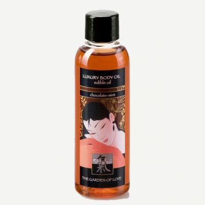 Съедобное масло для тела с Шоколадно-мятным ароматом