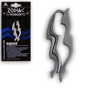 Амулет "AZTEK" защитный "Водолей", для родившихся под знаком Водолея