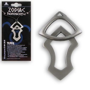 Амулет "AZTEK" защитный "Телец", для родившихся под знаком Тельца