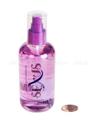 Профессиональное массажное масло на водной основе с ароматом тюльпана