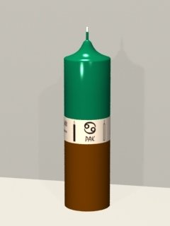 Свеча зодиакальная РАК, Купить в интернет-магазине СПб