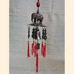 Колокольчик со слоном h~30cm