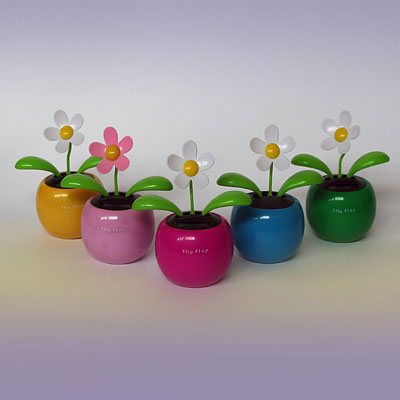 Цветок A11 на солнечной батарее h=11см