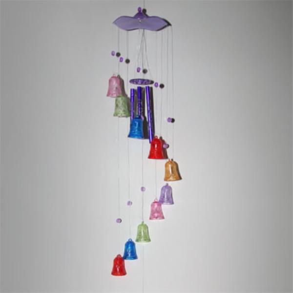 Музыка ветра A151 Колокольчики цветные L=63
