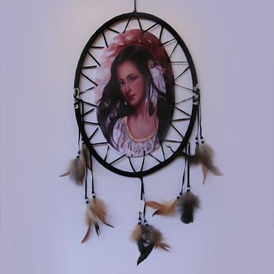 Ловушка снов Портрет девушки 42 X 32см ― Сандаловый Дом СПб - Интернет-магазин