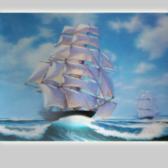 Картина голографическая Парусник 30*40см A292-3JI-A2003