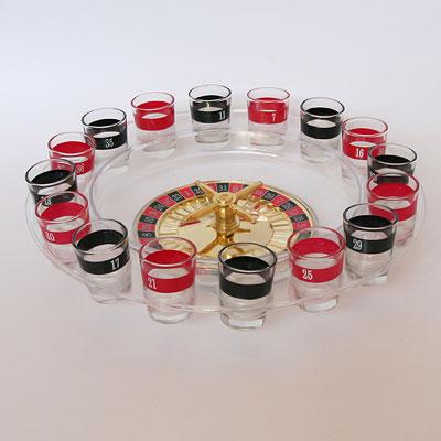 Игра Рулетка A322 Вращающаяся с стаканами