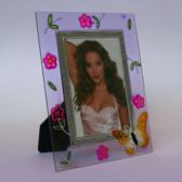Фоторамка A40 сиреневая Бабочки 23 X 18см