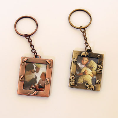 Брелок  с фоторамкой 4 X 3,5sm мин 
