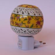 Аромалампа Электрическая A455 Светильник Шар, керамика  h=10см