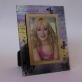 Фоторамка A45 сиреневая Бабочки 23 X 18см