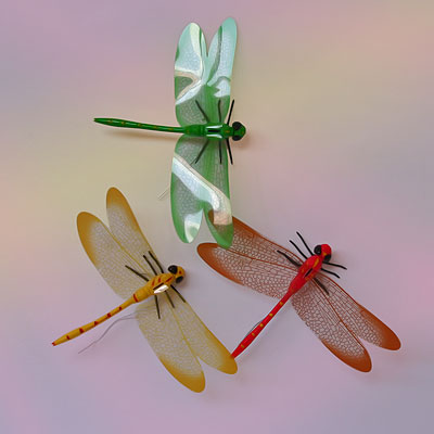 Стрекоза A50 Украшение на занавеску L=9,5см