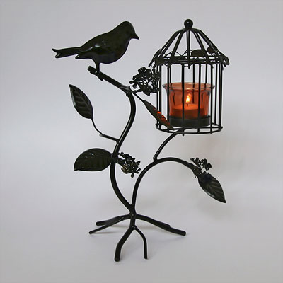 Подсвечник A62 Птица h=27sm L=21sm