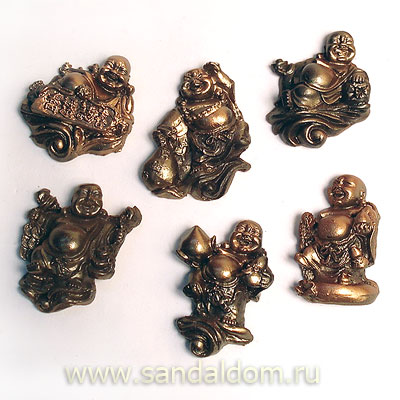 Набор магнитов BAN004  "6 хотеев" под медь (уп.-набор 6шт)