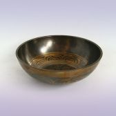 Чаша поющая тибетская с орнаментом  BB05-1