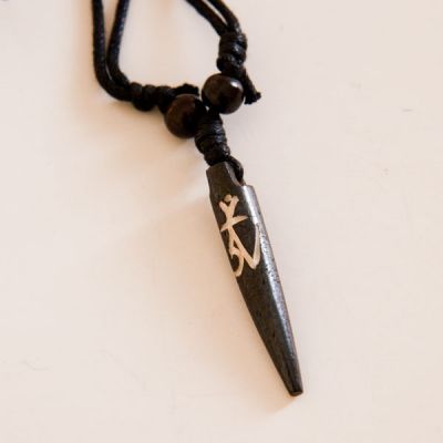 Амулет из кости на шею Nepal BP04-4