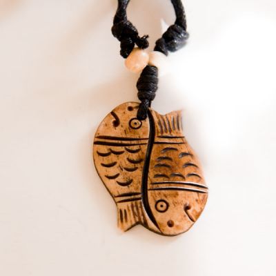 Амулет из кости на шею Nepal BP04-8