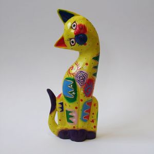 BRGA22 - Кот яркий h=31см L=12см