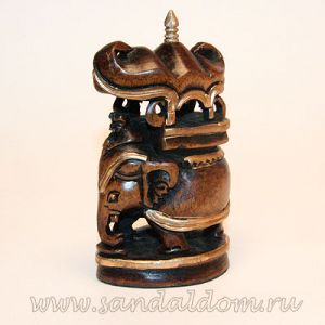 C4374-4 Слон h~12cm 