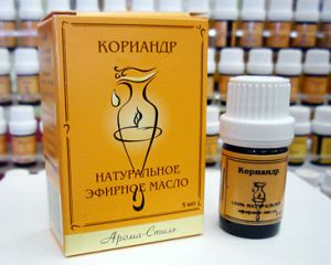 100% натуральное эфирное масло Кориандра, 5 мл 