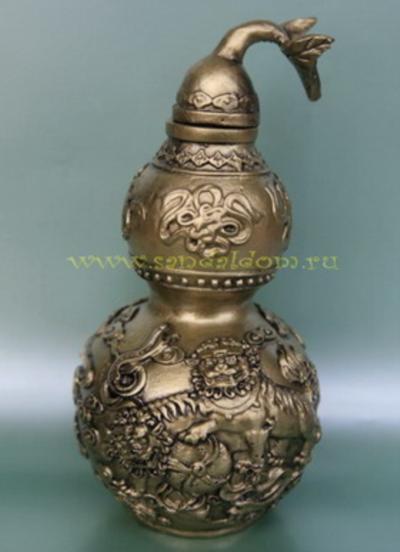 Тыква Горлянка F546  h=13см под бронзу 