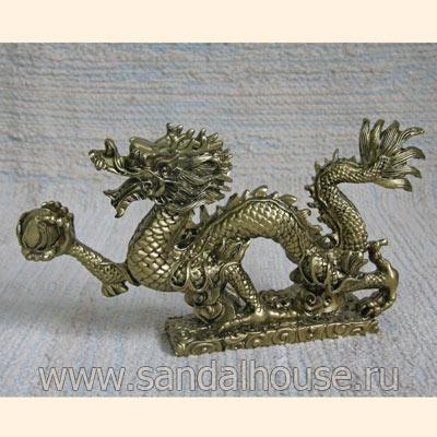 Дракон китайский F81  h~12cm L~22cm 
