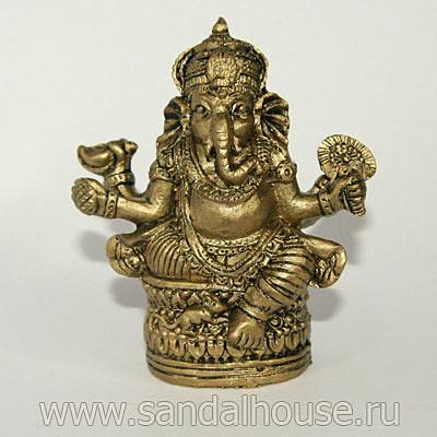 Ганеша статуэтка 4 руки h~6.5cm 