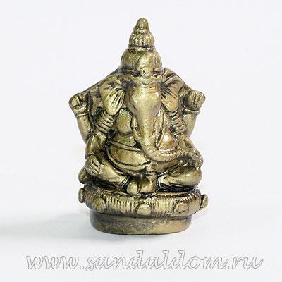 Ганеш статуэтка  полистоун 4см