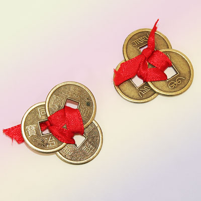 Монеты Фен-Шуй для кошелька 2,4см