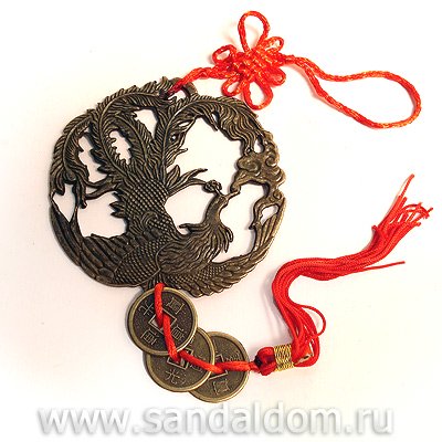 Подвеска Фен-Шуй Феникс