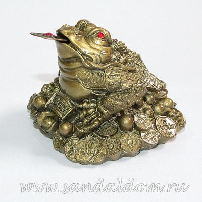 Жаба денежная  FKo2243-3  10см (мин 2шт)
