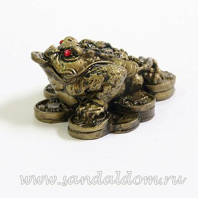 Жаба денежная FKo3208   5*7см  (мин 3шт)