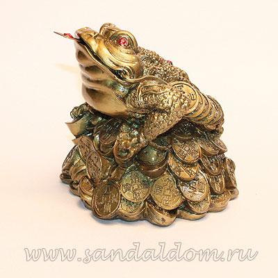 Жаба денежная FKo337  22см 