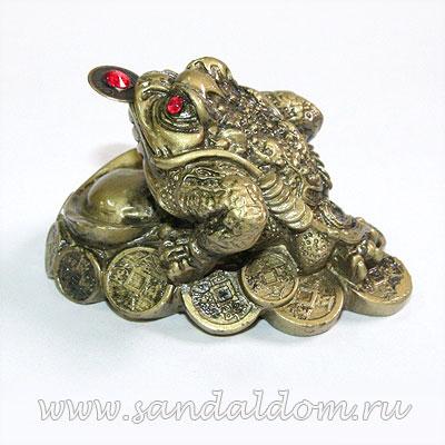 Жаба денежная FKo370 7см  (мин 3шт)