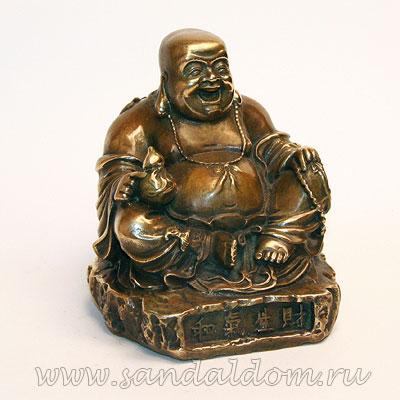 Хотей FL15 статуэтка h~13cm L~11cm бронза