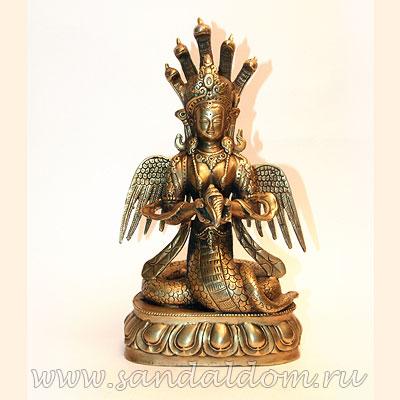 Нюйва FM21 прародительница человечества h~18cm L~15cm бронза