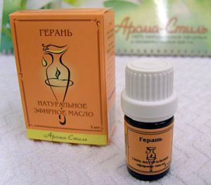 100% натуральное эфирное масло Герани, 5 мл 