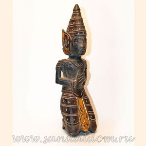 IE101 Будда на коленях (дерево)