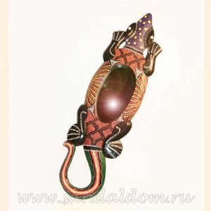 IECWA079 Саламандра с зеркалом (дерево)