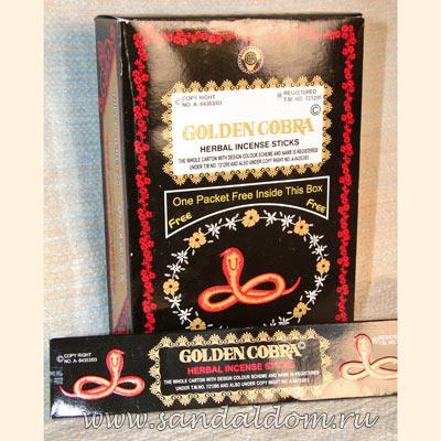 IN151 - Golden Cobra индийские аромапалочки