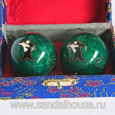 J0004-12 - Шары Здоровья поющие Дельфин на зеленом фоне 35mm