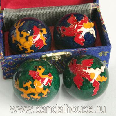 J0004-27-28 - Шары здоровья Дракон и Феникс 35mm