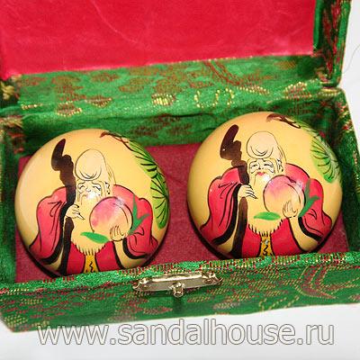 J0006-13 - Шары Здоровья поющие d=50mm Шоусин ручная роспись