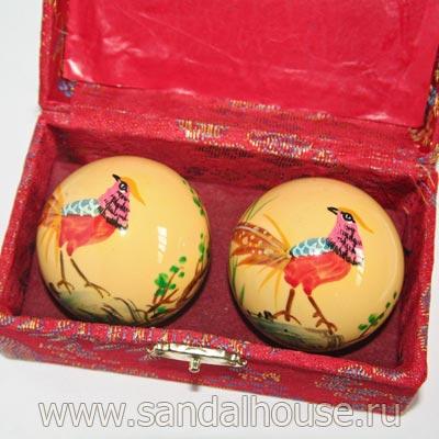 J0006-23 - Шары Здоровья поющие d=50mm Феникс ручная роспись