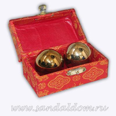 J0011 - Шары Здоровья поющие Gold d=35mm