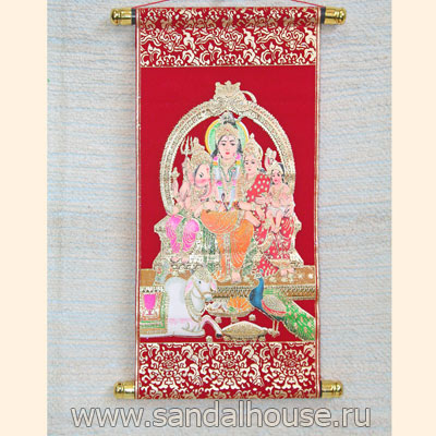 Свиток Фэн-Шуй /шир. 25см/ Семья 